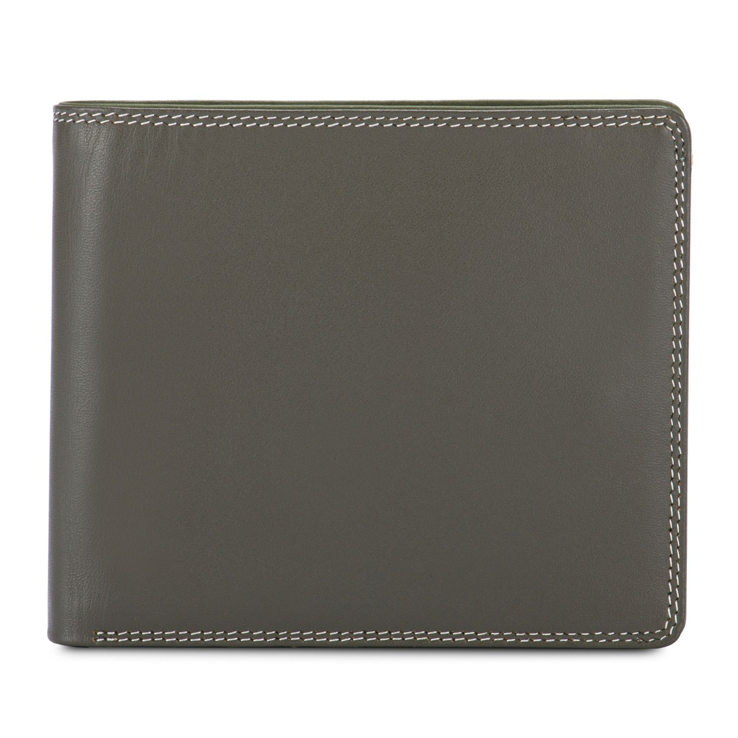 Portamonete di mywalit in verde: frontale