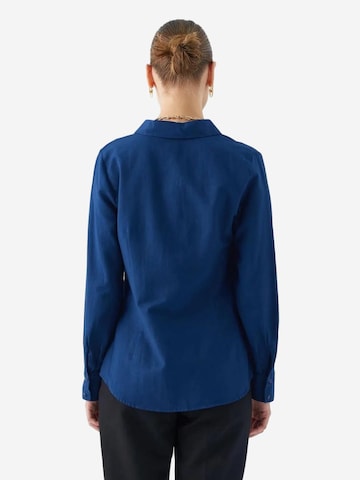 MixRay Bluse in Blau