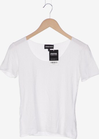 Emporio Armani T-Shirt XS in Weiß: predná strana