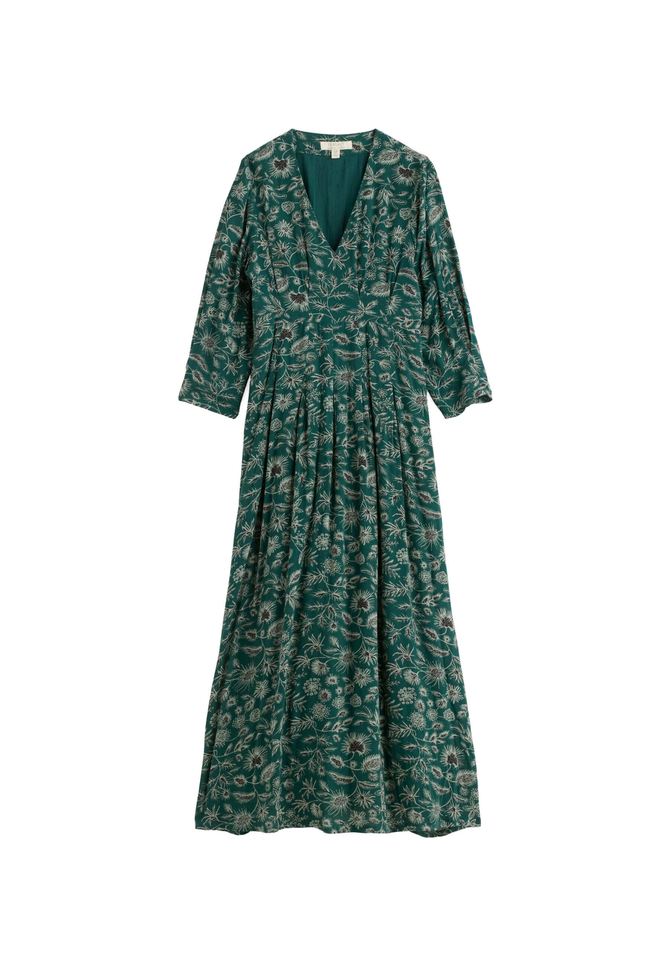 Seasalt Cornwall Jurk 'Etta' in Groen: voorkant