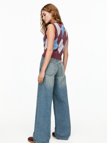 Pull-over Pull&Bear en rouge