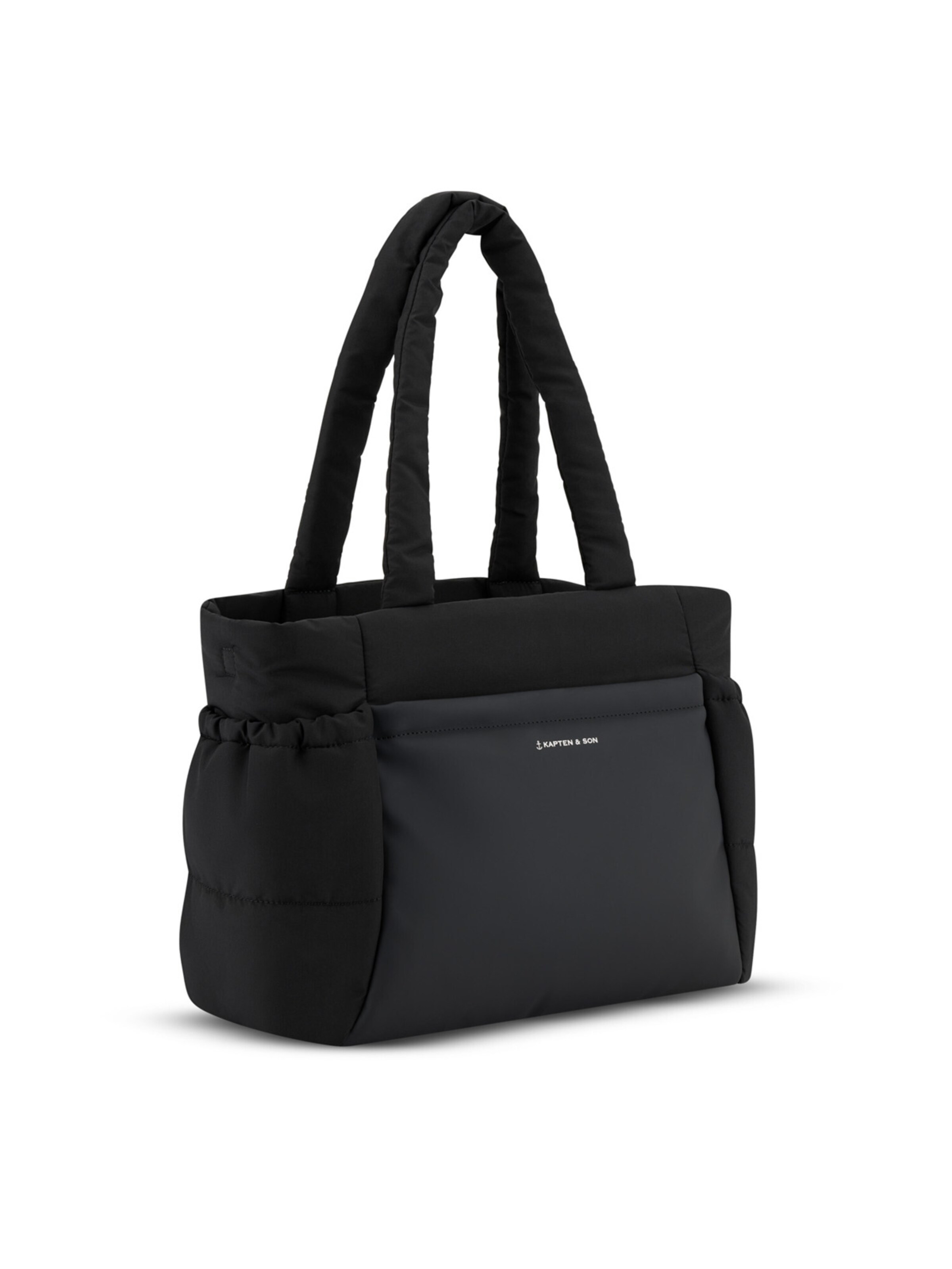 Kapten & Son Shopper 'Hellvi Cloud Medium'‌ in Schwarz