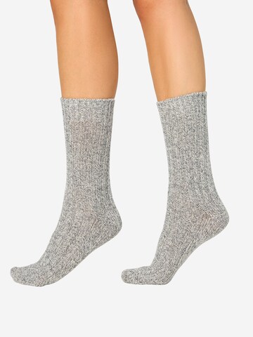 Nur Die Sokken ' Woll Socken ' in Grijs