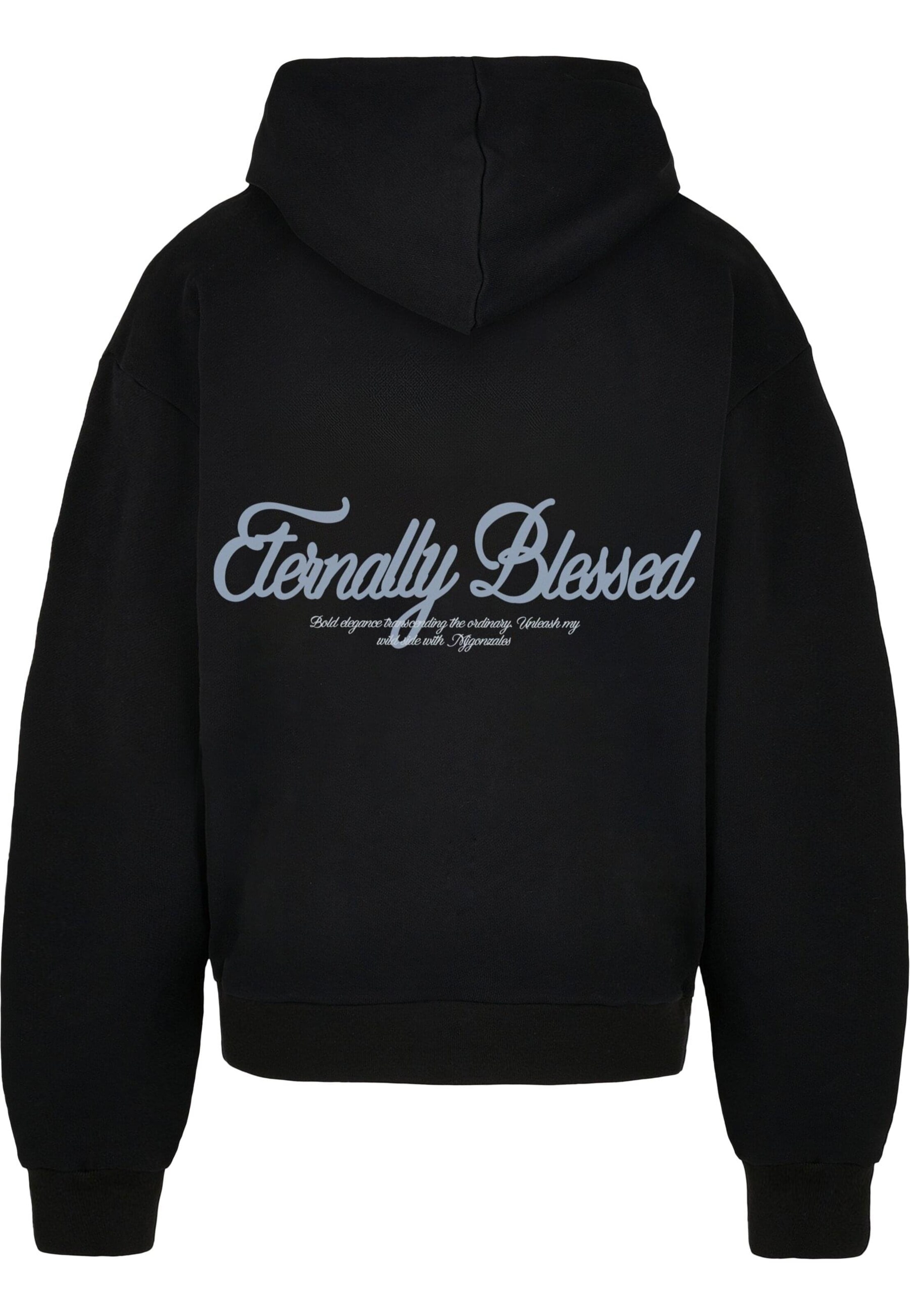 MJ Gonzales Sweatshirt 'Eternally Blessed' in Black