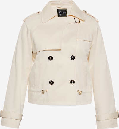 Demisezoninė striukė iš faina, spalva – natūrali balta, Prekių apžvalga