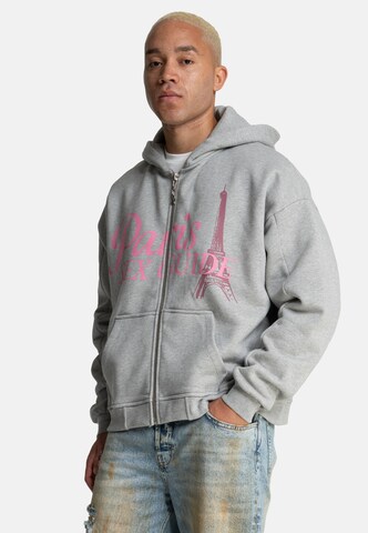 VBS Sweat jacket in Grey: front