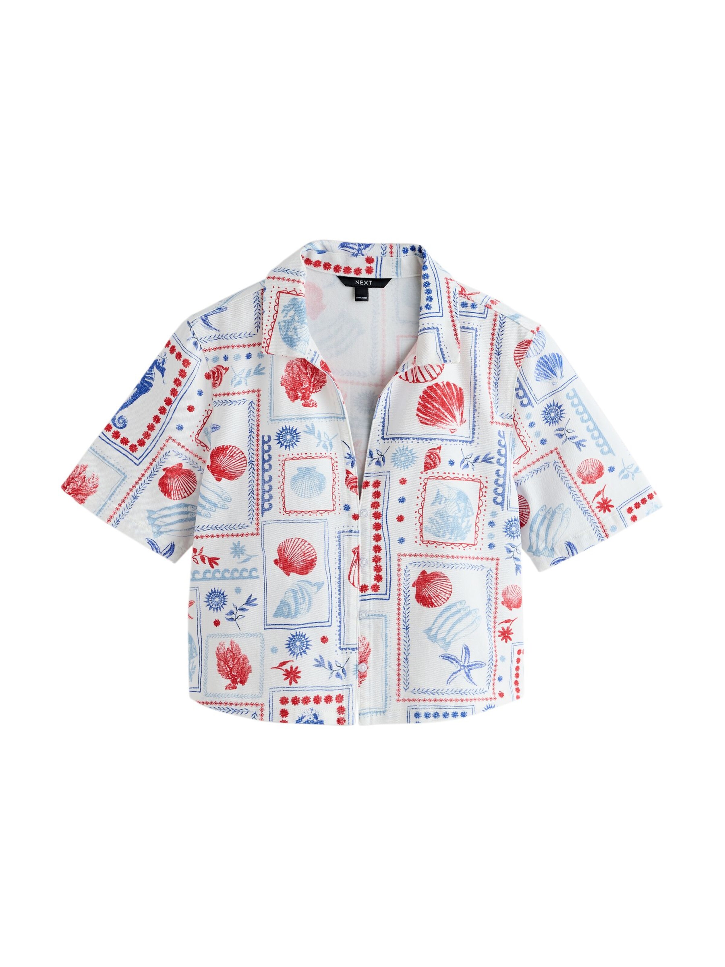 Next Блузка в Белый: спереди