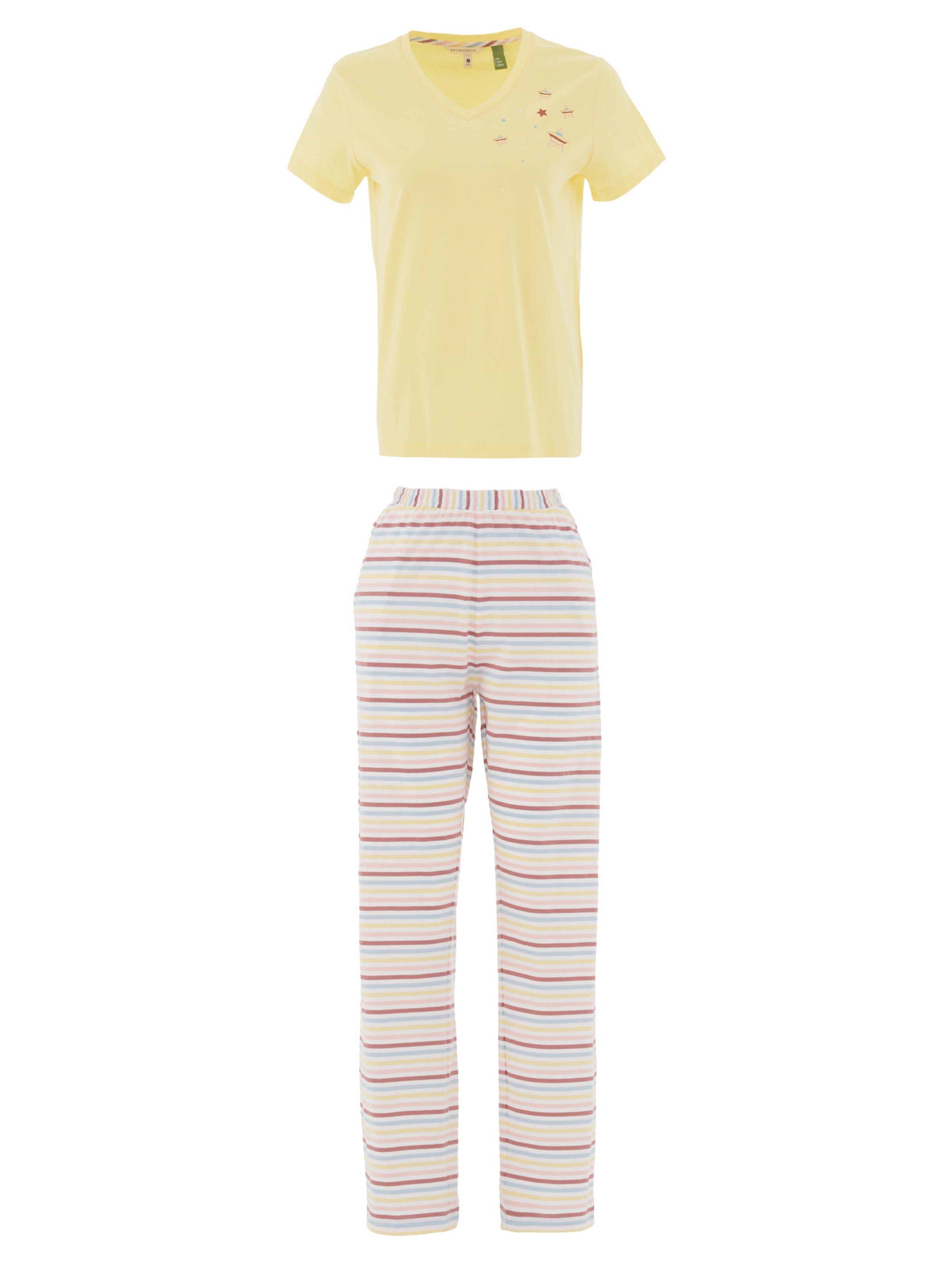 Organication Pajama in Mixed colors: front