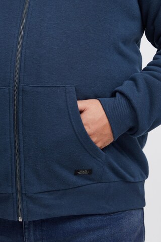 Blend Big Zip-Up Hoodie in Blue