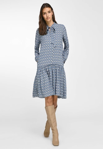 portray berlin Shirt Dress in Blue: front