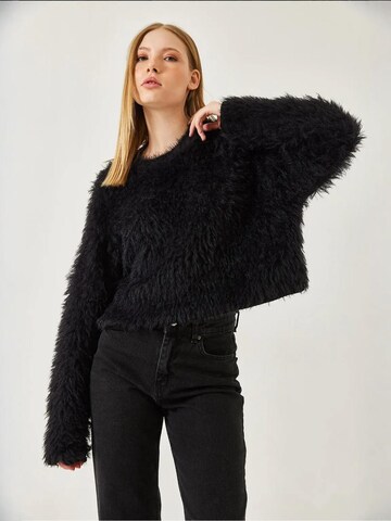 Bianco Lucci Pulover 'Pullover' | črna barva