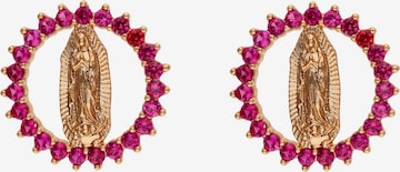 faina - Pendientes en rosa: frente