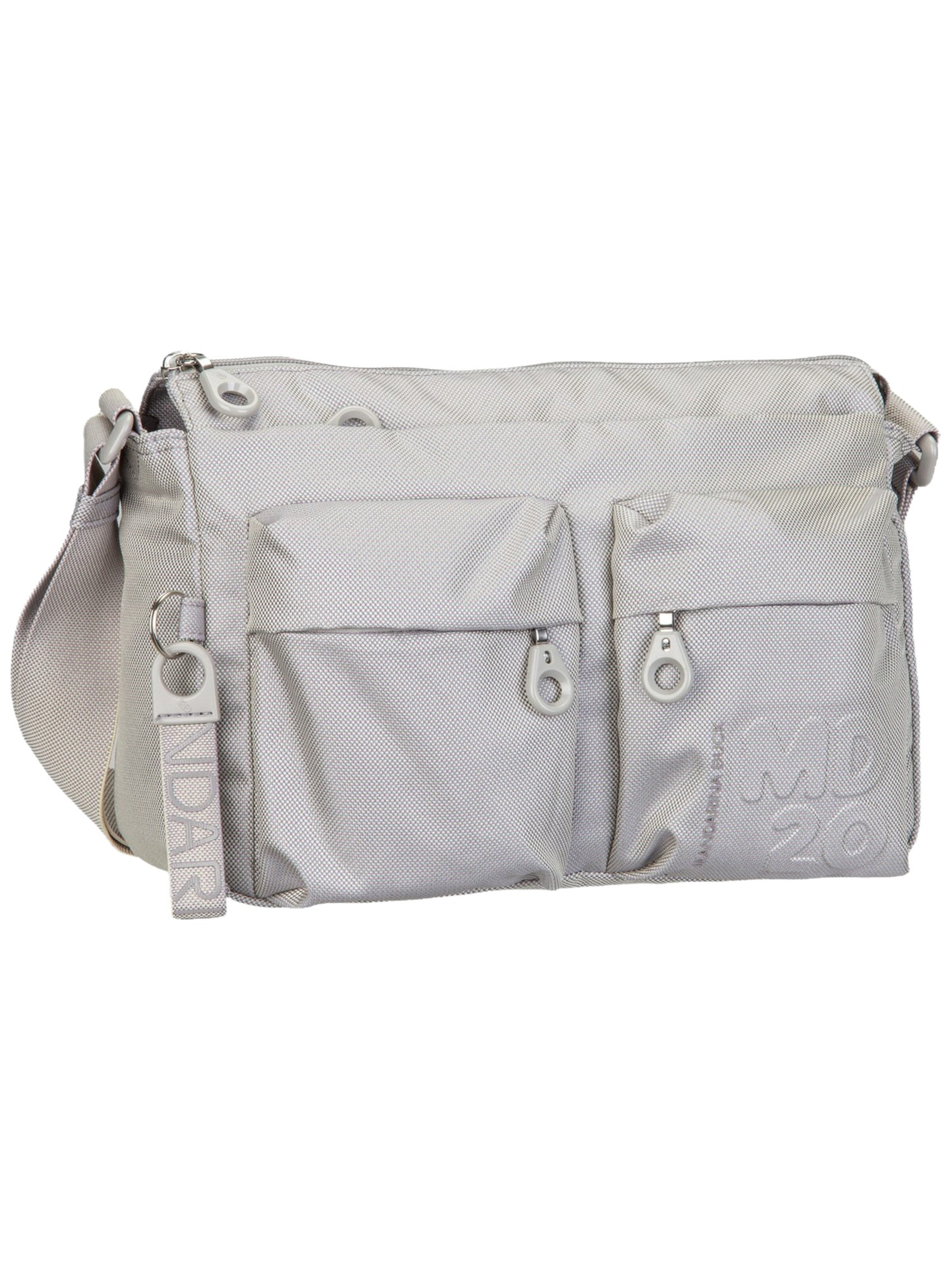 MANDARINA DUCK Crossbody Bag ' QMTX5 ' in Grey: front
