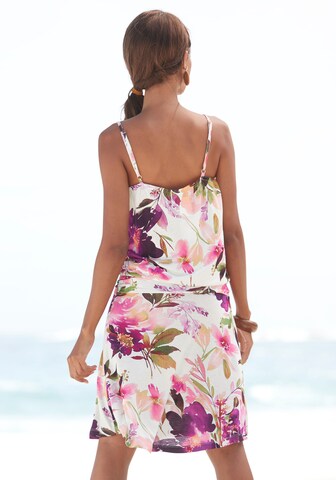 BEACH TIME - Vestido de verano en blanco