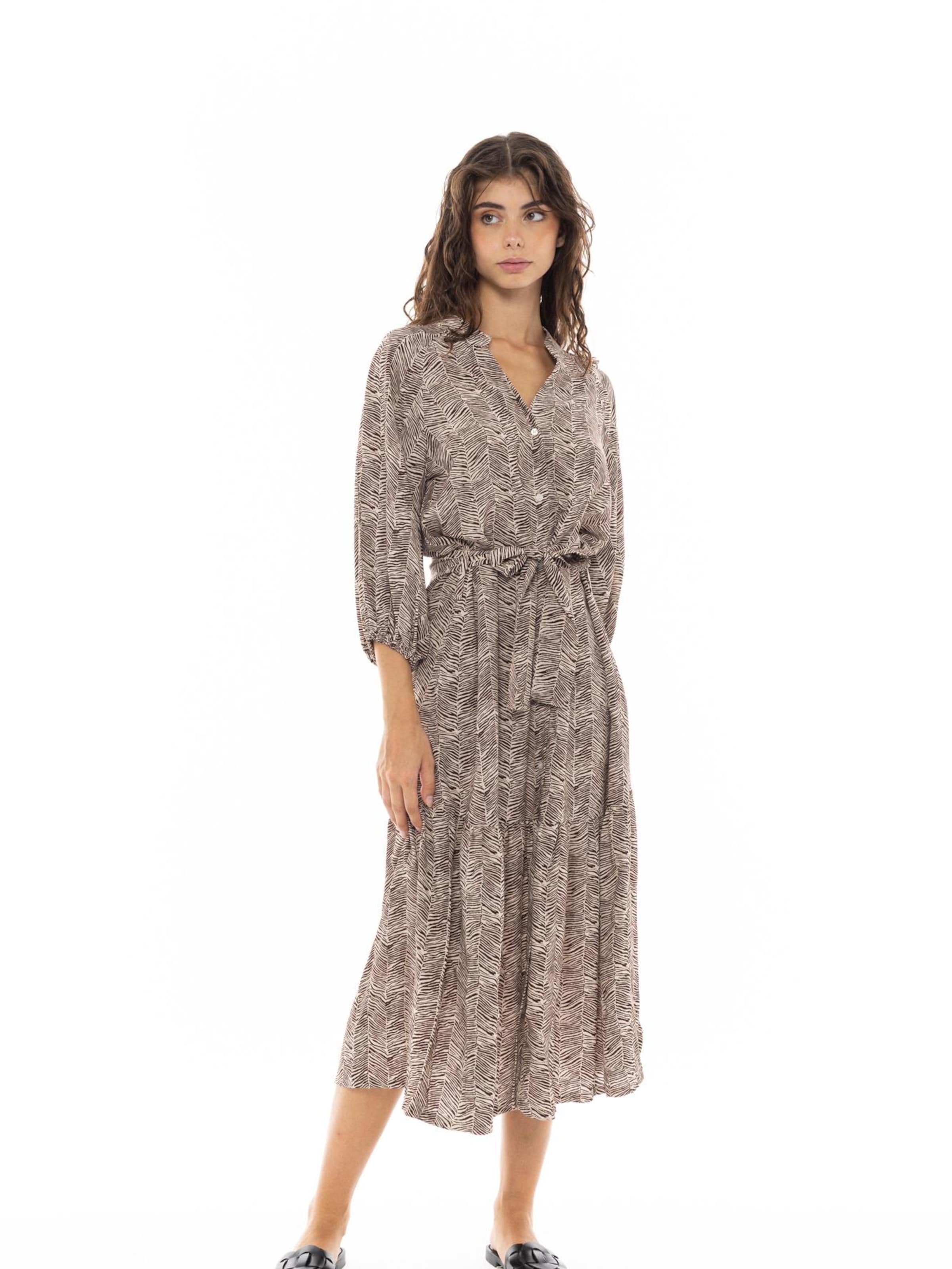 Pink Label Dress in Brown