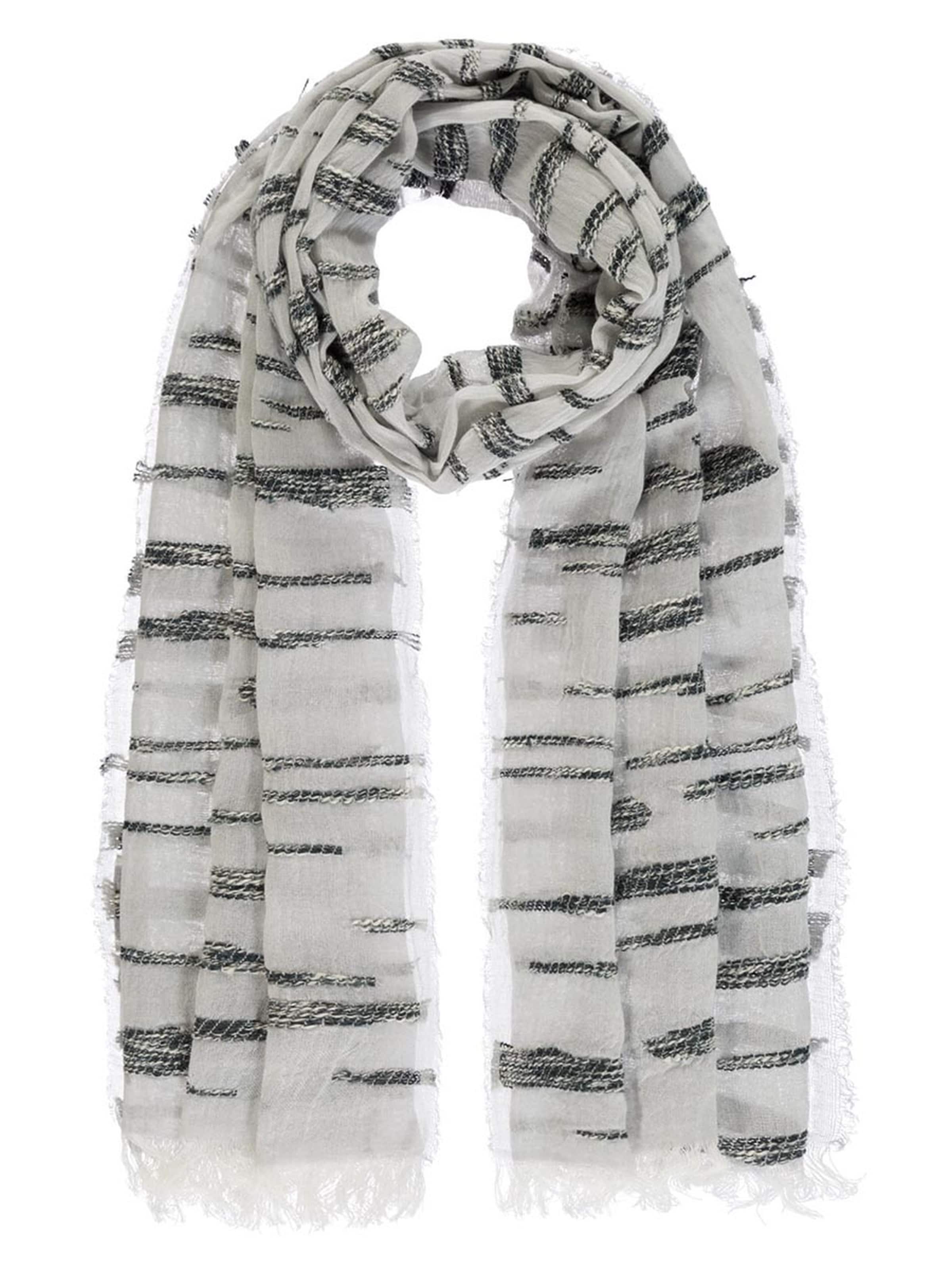 Passigatti Tuch 'Schal Jaquard Herren mit Melange Garne'‌‌‌‌‌‌‌‌‌‌ in Grau: Vorderseite