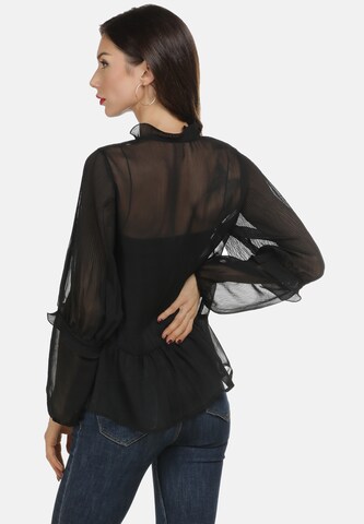 faina Bluse in Schwarz