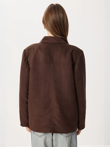 Giacca di mezza stagione di Happiness İstanbul in marrone