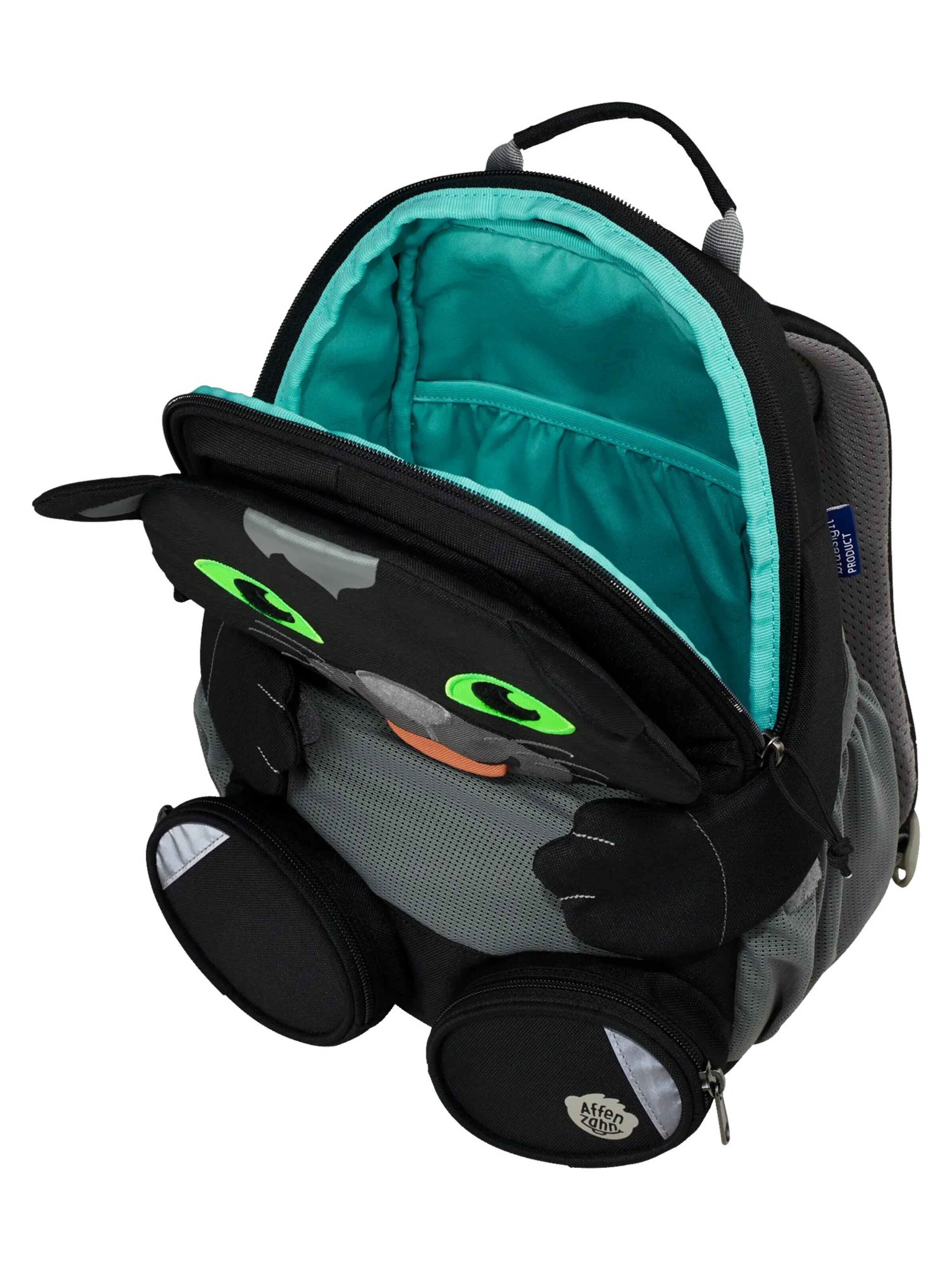 Affenzahn Backpack 'Großer Freund' in Black