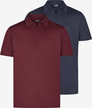 Ragman Shirt 'Basic' in Red: front