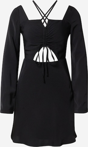 Fashion Union Dress 'SADIR' in Black: front