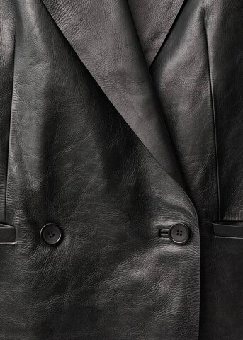 MANGO Blazer 'Pietra' in Black