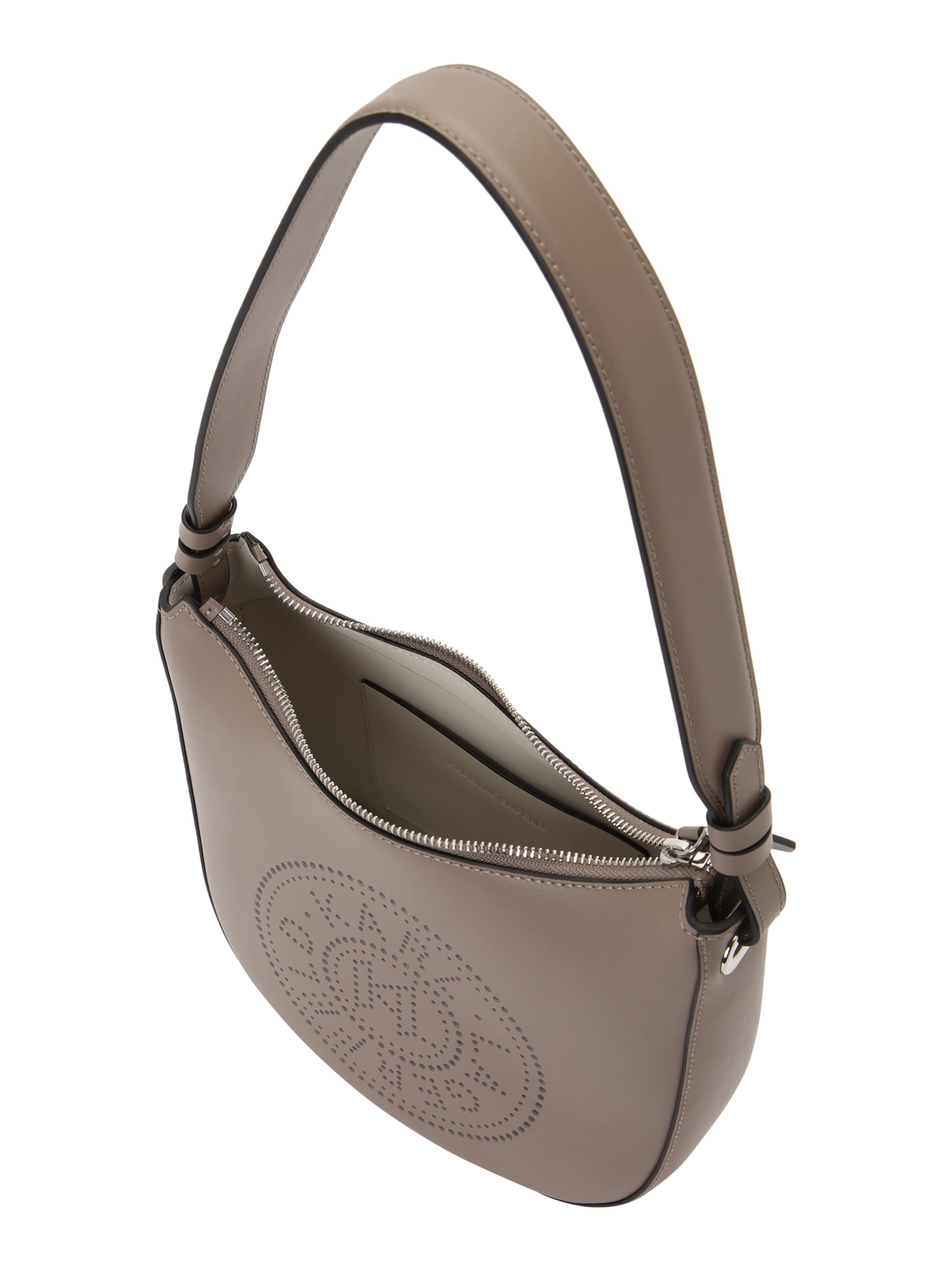 Karl Lagerfeld Torba za čez ramo | siva barva