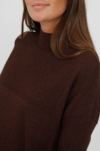 Fransa Sweater 'FRCEMELANGE' in Brown