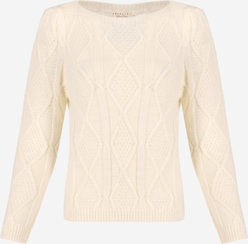 Pull-over LolaLiza en beige : devant