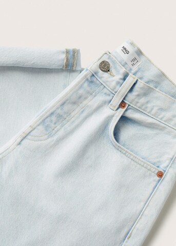 MANGO Regular Jeans 'Bella' in Blauw