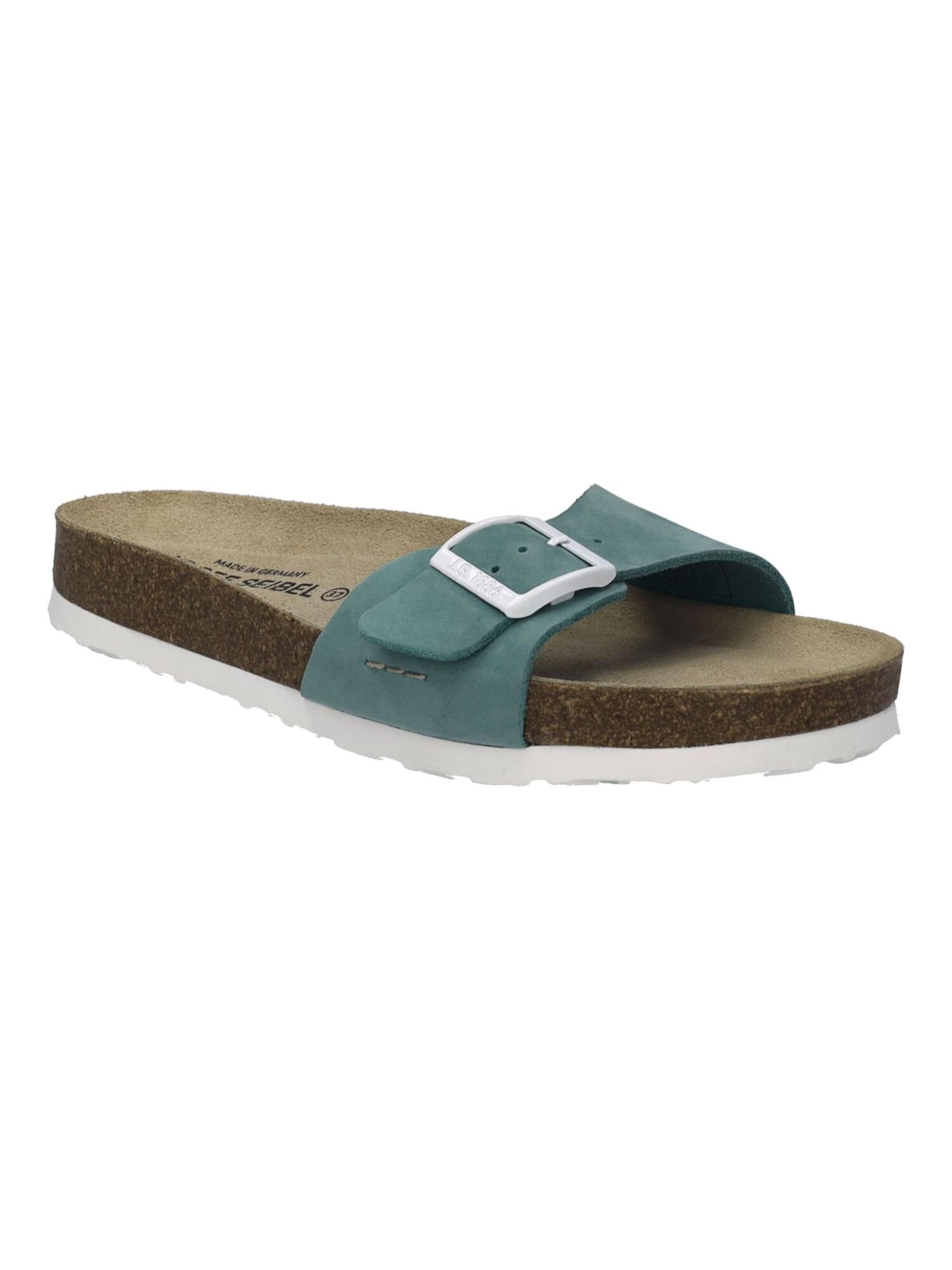 JOSEF SEIBEL Mule in Green: front