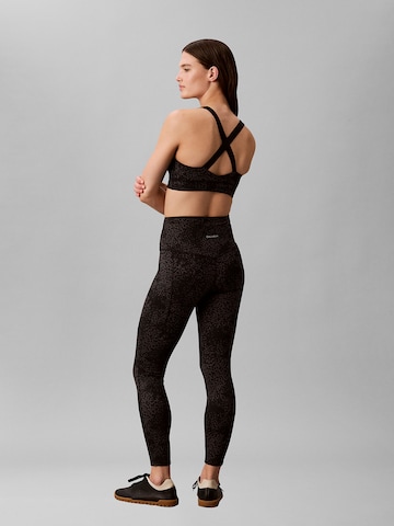 Coupe slim Leggings Calvin Klein Sport en noir