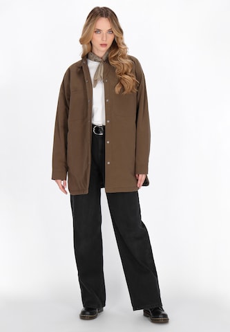 DreiMaster Vintage - Chaqueta de entretiempo en marrón