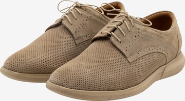 DreiMaster Maritim Sportieve veterschoen 'Edler' in Beige