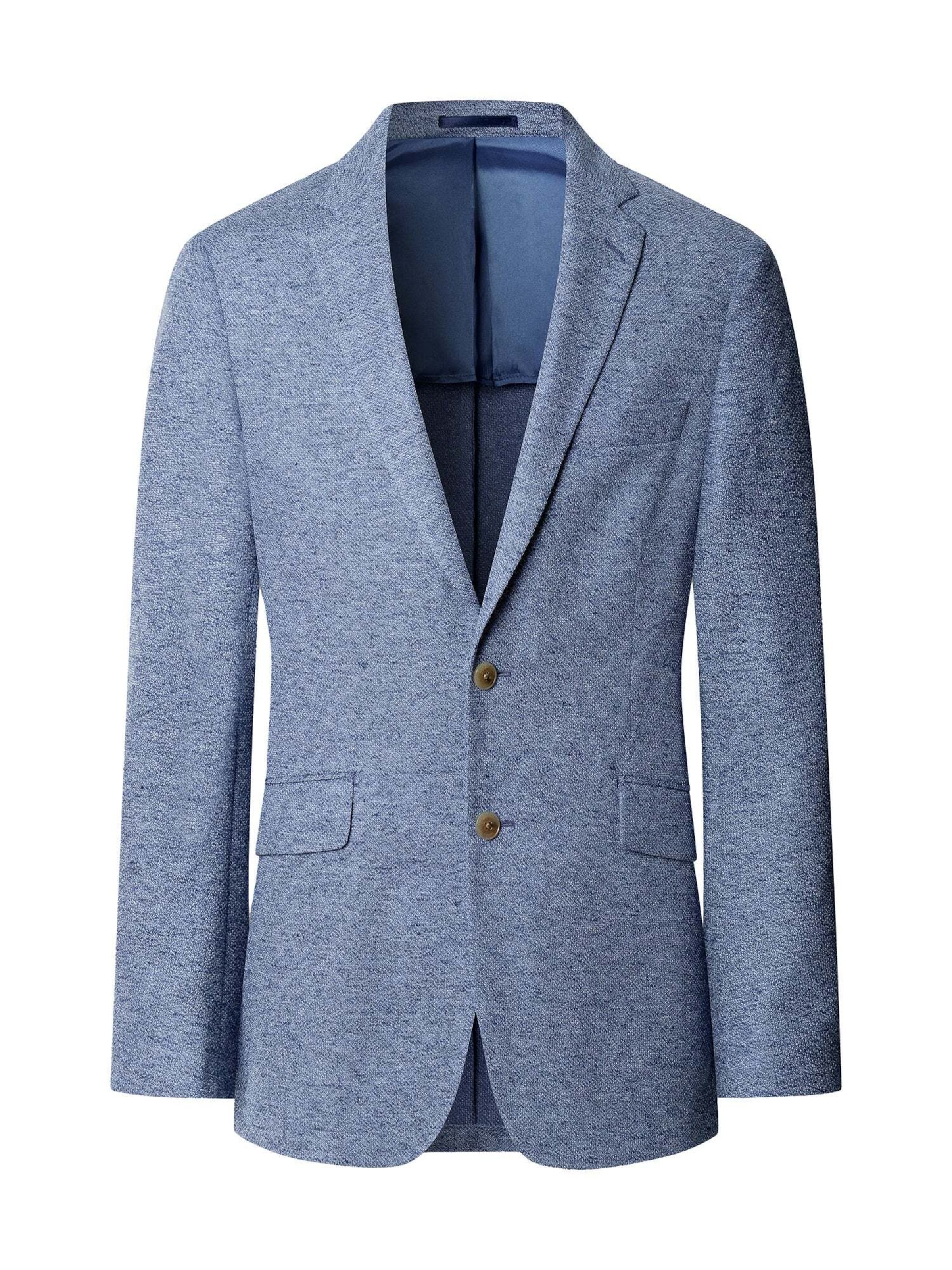 Slim fit Giacca da completo di Hackett London in blu: frontale