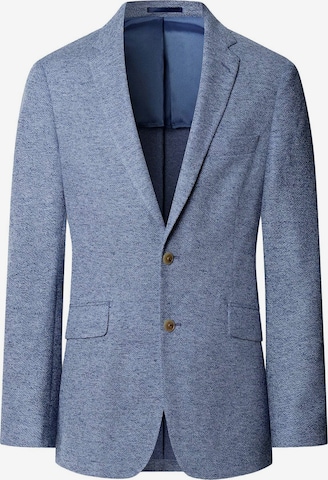 Coupe slim Veste de costume Hackett London en bleu : devant