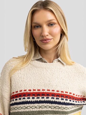 Pullover 'Mixta' di BIG STAR in beige