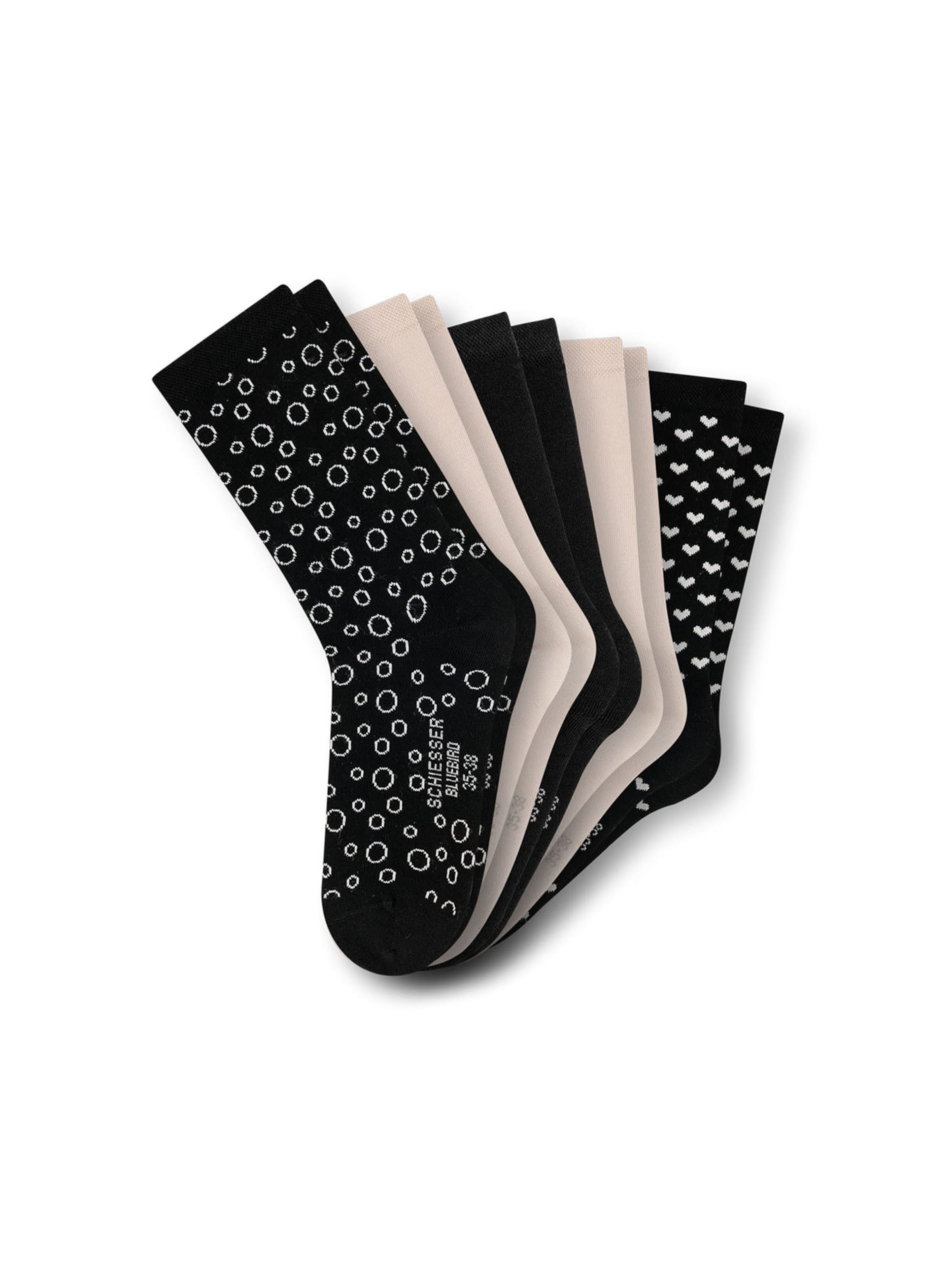 Chaussettes ' Bluebird ' SCHIESSER en orange