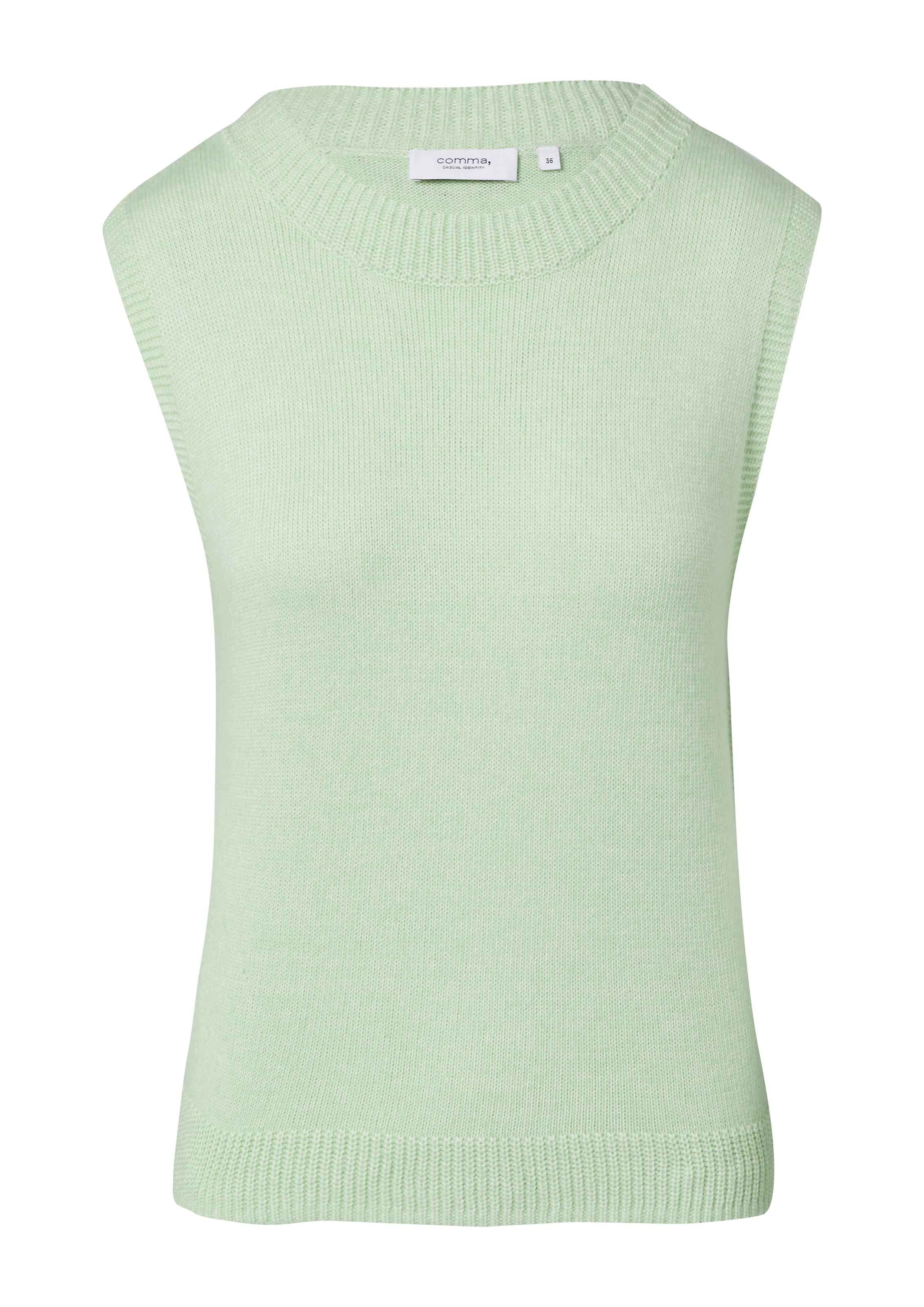 comma casual identity - Jersey en verde: frente