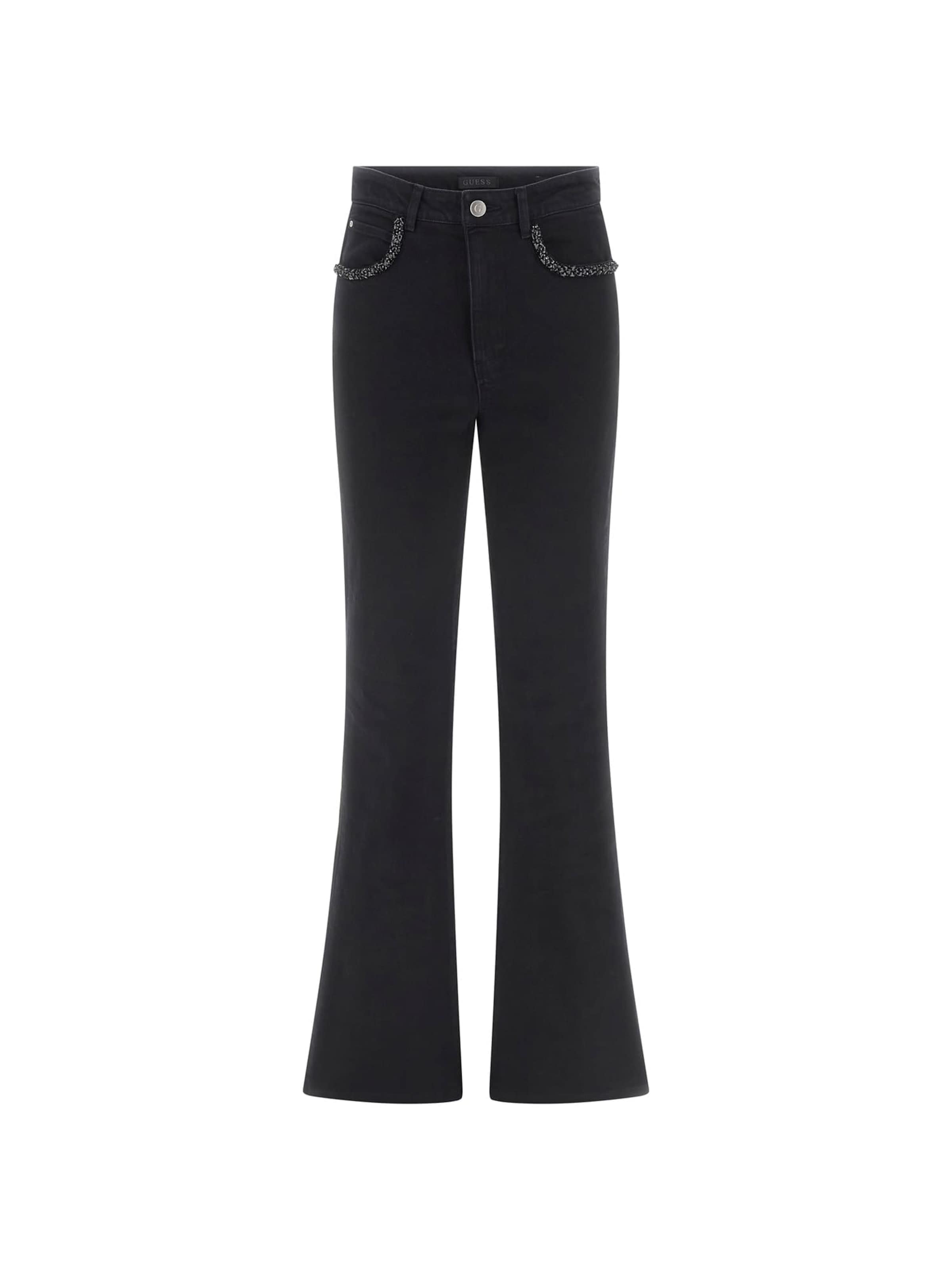 GUESS Tapered Jeans in Blue: front