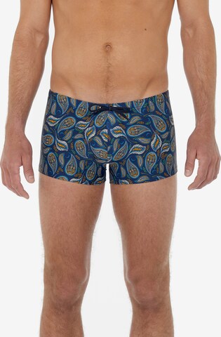 Shorts de bain ' Abaco ' HOM en bleu : devant