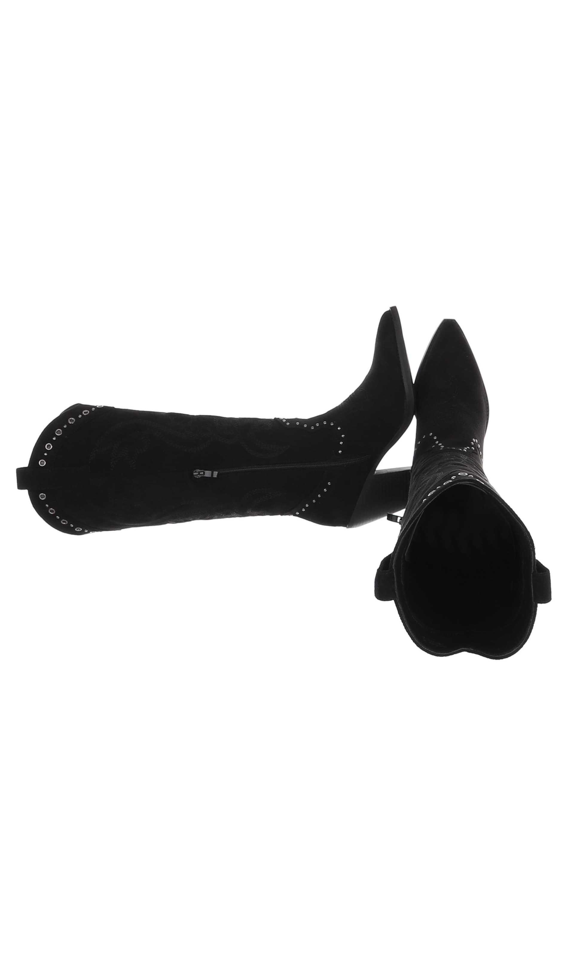 Ital-Design Cowboy Boots in Black