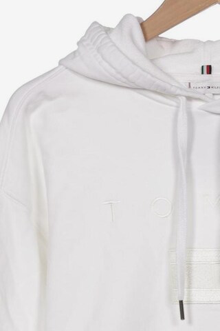 TOMMY HILFIGER Sweatshirt & Zip-Up Hoodie in S in White