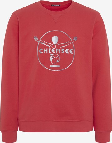 CHIEMSEE Regular fit Sweatshirt in Red: front