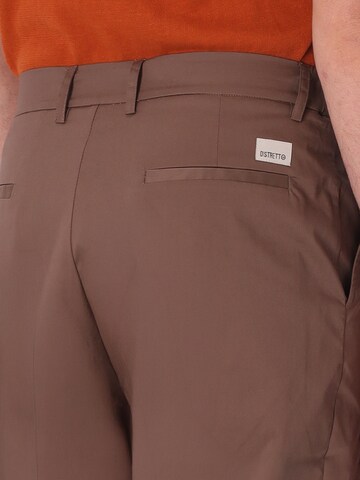 regular Pantaloni 'T. GRANO' di Distretto12 in marrone
