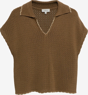 Pull-over s.Oliver en marron : devant