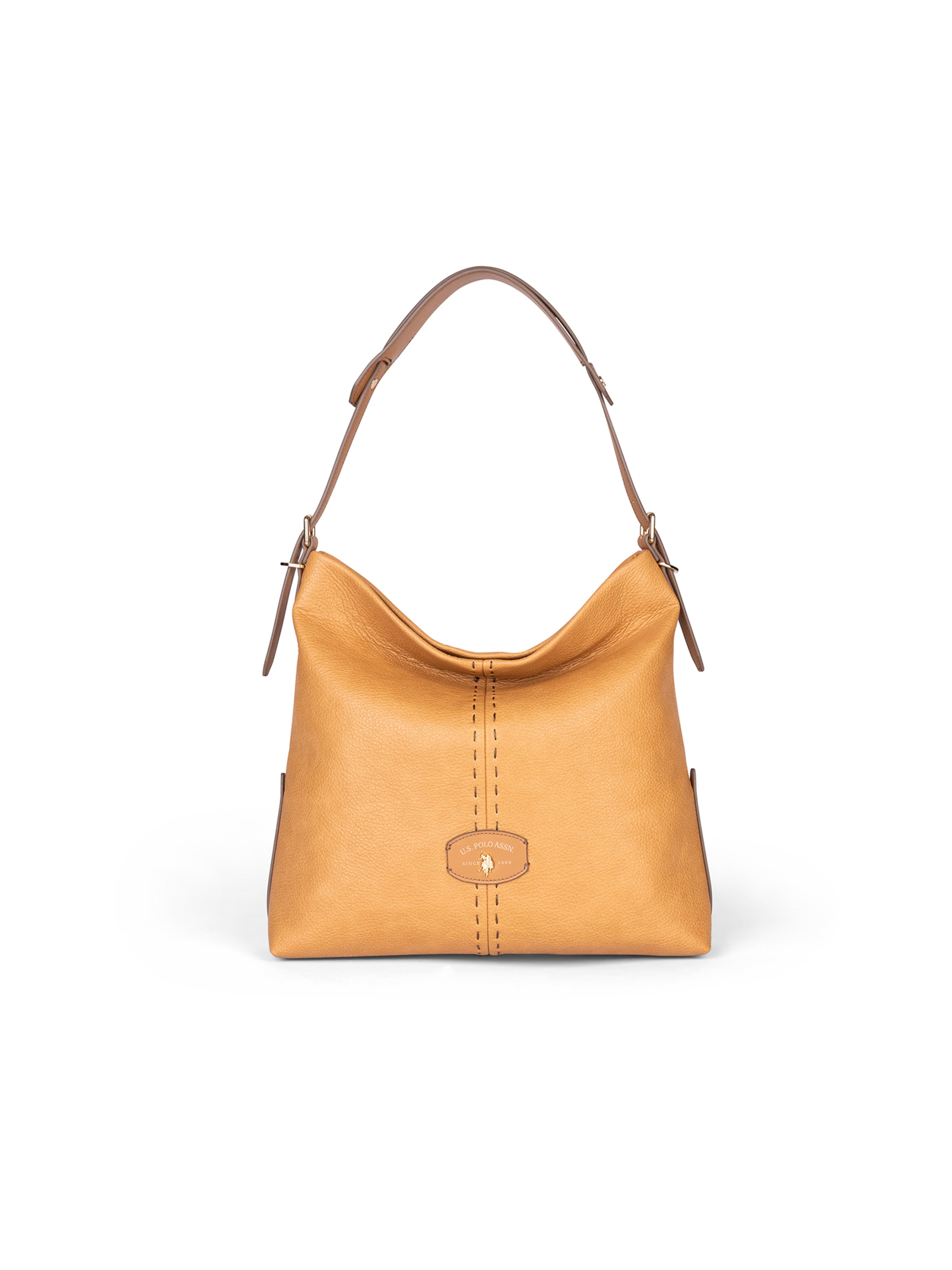 Borsa a mano di U.S. POLO ASSN. in arancione: frontale