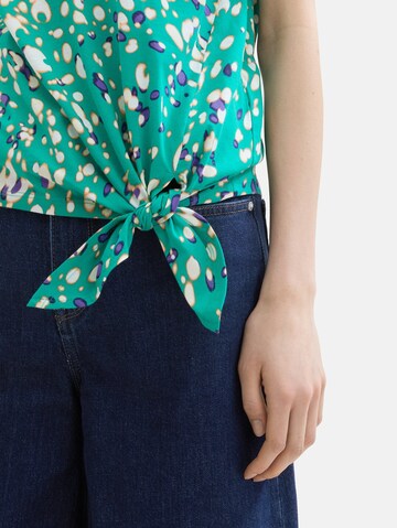 žalia TOM TAILOR DENIM Marškinėliai