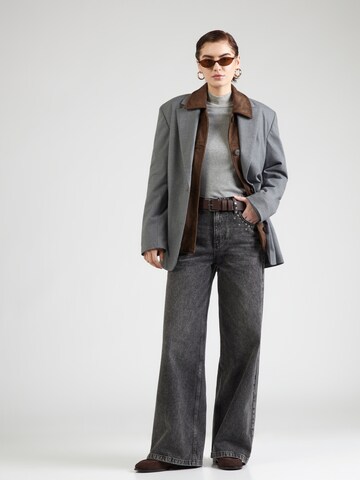 co'couture Wide leg Τζιν σε μαύρο