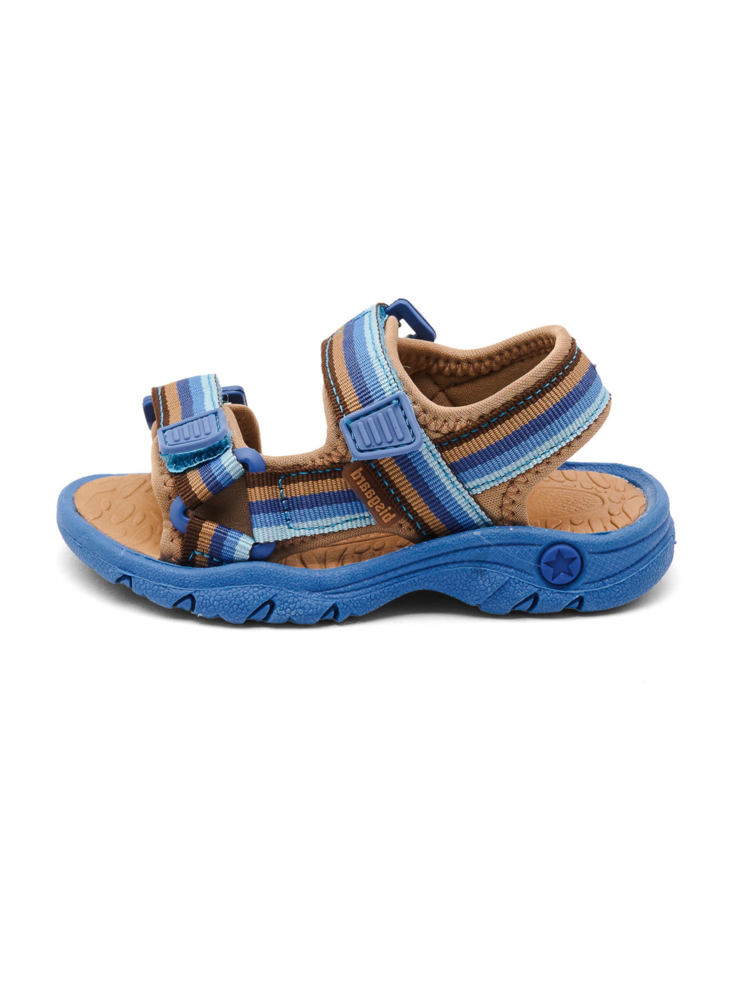 BISGAARD Odprti čevlji 'Nico' | modra barva